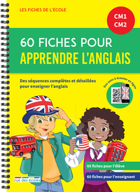 Picture of 60 Fiches pour apprendre l'anglais CM1 CM2