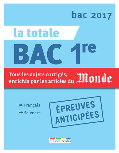 Image de La totale bac 1ère 2017