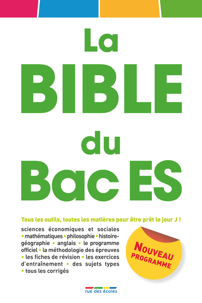 Image de La bible du bac ES