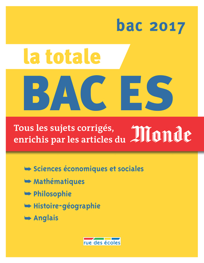 Image de La total bac ES 2017