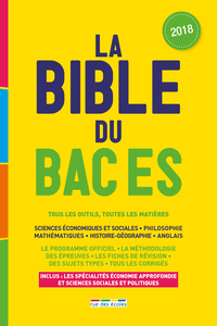 Image de La bible du bac ES 2018