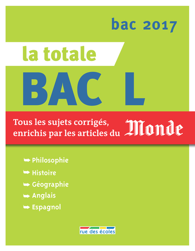 Image de La totale bac L 2017