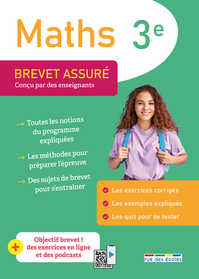 Picture of Brevet assuré - Maths - 3e