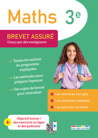 Picture of Brevet assuré - Maths - 3e