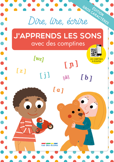 Picture of J'apprends les sons avec des comptines (gros caractères)