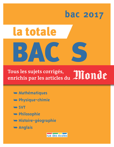 Image de La totale bac S 2017