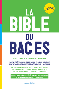 Picture of La bible du bac ES 2020
