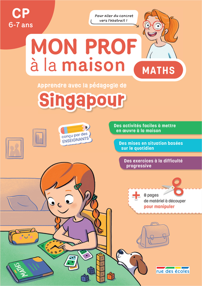 Picture of Mon prof à la maison - Maths Singapour CP