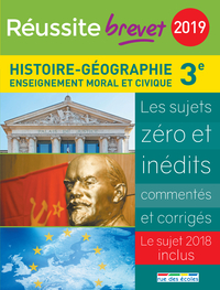 Picture of Réussite brevet 2019 La compil histoire-géographie EMC 3ème