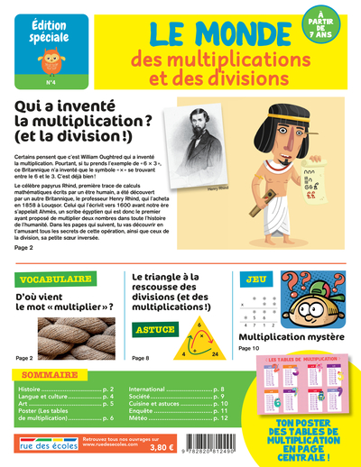 Image de LE MONDE des multiplications et des divisions - Editions spéciale N°4