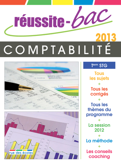 Image de Réussite bac 2013 Comptabilité terminale STG