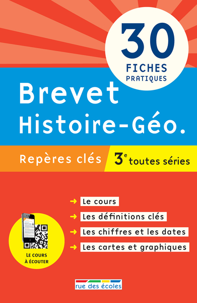 Picture of Brevet histoire géo 3e toutes séries