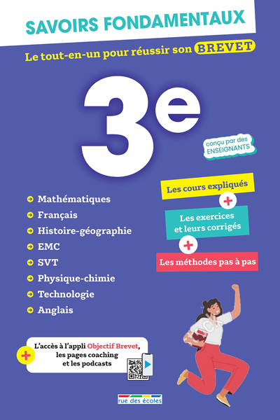 Picture of Savoirs fondamentaux 3e - Toutes les matières