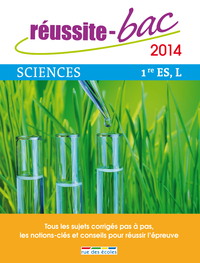 Picture of Réussite bac 2014 Sciences 1ère ES et L