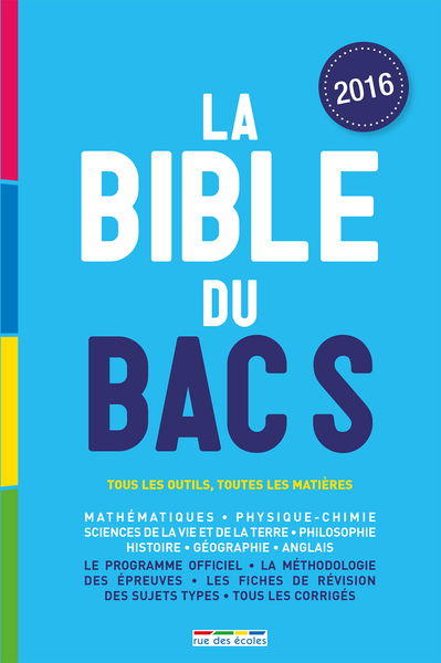 Picture of La bible du bac S 2016