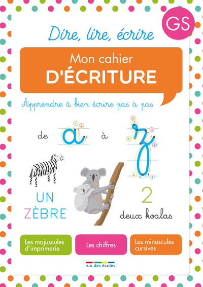 Picture of Mon cahier d'écriture Grande Section