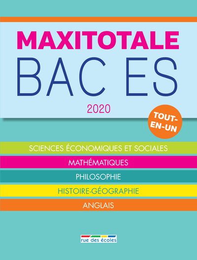 Picture of Bac ES 2020 tout-en-un