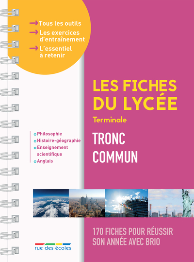 Picture of Les fiches du lycée - Terminale - Tronc commun