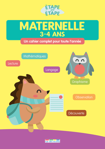 Picture of Etape par étape : maternelle 3-4 ans