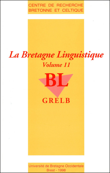 Picture of La Bretagne Linguistique 11