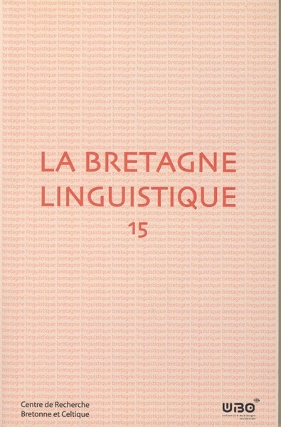 Picture of LA BRETAGNE LINGUISTIQUE VOLUME 15