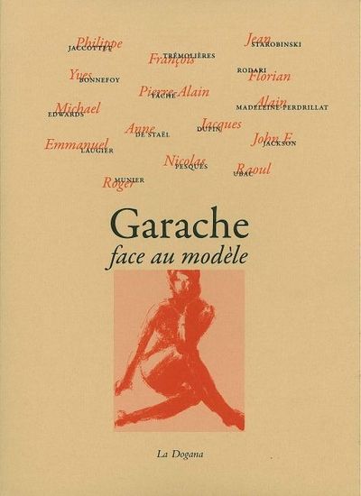 Image de Garache face au modèle