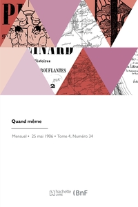 Image de Quand même
