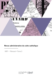 Picture of Revue administrative du culte catholique