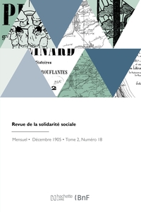 Picture of Revue de la solidarité sociale