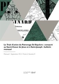 Picture of Le trait d'union du Patronage St-Sépulcre