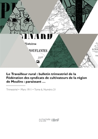 Picture of Le travailleur rural