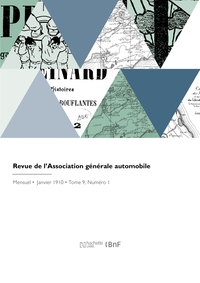 Picture of Revue de l'Association générale automobile