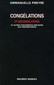 Picture of Congélations et décongelations