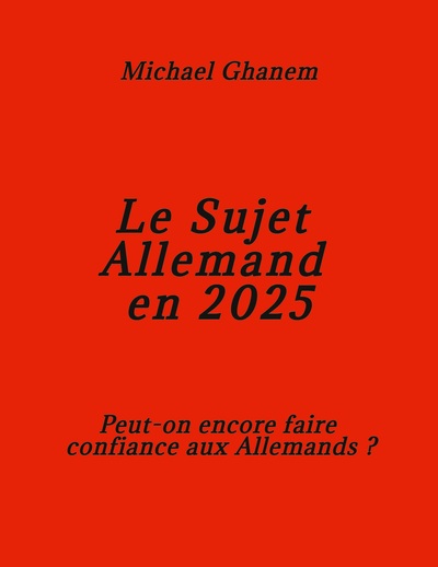 Picture of Le Sujet allemand en 2025