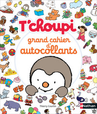 Image de T'choupi:Grand cahier d'autocollants