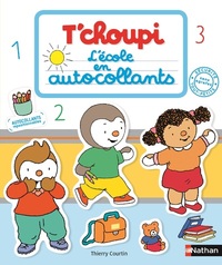 Image de T'choupi l'école en autocollants