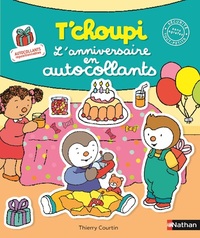 Image de T'choupi L'anniversaire en autocollants