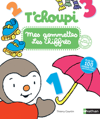 Image de T'choupi : Les gommettes les chiffres