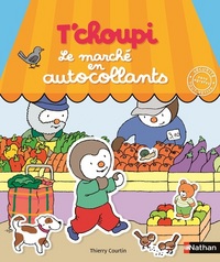 Image de T'choupi - Le marché en autocollants