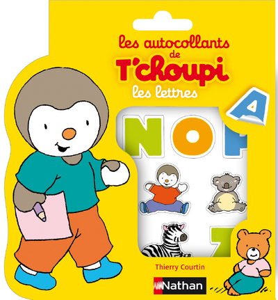 Picture of Les Autocollants de T'Choupi: les lettres