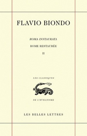 Picture of Rome restaurée / Roma instaurata. Tome II, Livre II