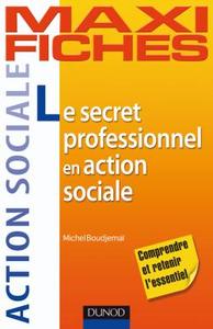 Picture of Maxi fiches. Le secret professionnel en action sociale
