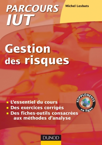 Image de Gestion des risques - L'essentiel du cours, fiches outils et exercices corrigés