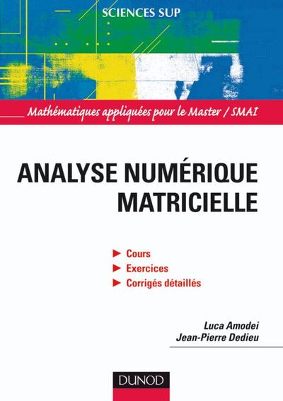 Image de Analyse numérique matricielle