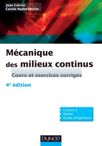 Picture of Mécanique des milieux continus - 4e édition