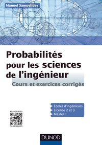 Image de Probabilités pour les sciences de l'ingénieur - Cours et exercices corrigés