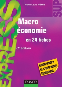 Image de Macroéconomie - 3e édition - en 24 fiches