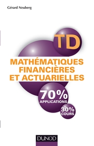 Picture of Mathématiques financières et actuarielles - TD