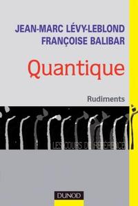 Picture of Quantique, rudiments