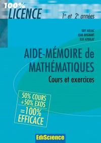 Image de Aide-mémoire de mathématiques